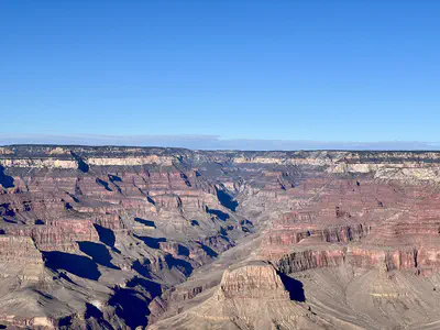 Grand Canyon - 1 billion and 500 million-year-old wall painting made by the Colorado River